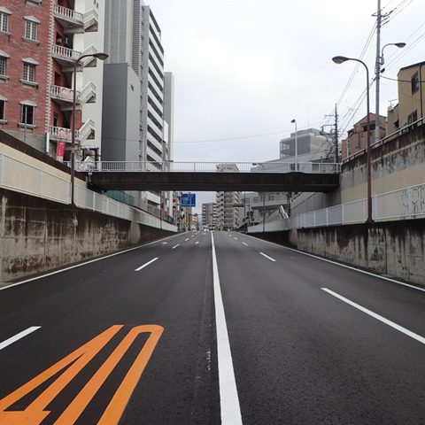 路面補修工事（立川市）